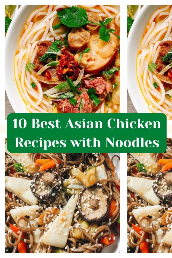 Asian Chicken Recipes with Noodles