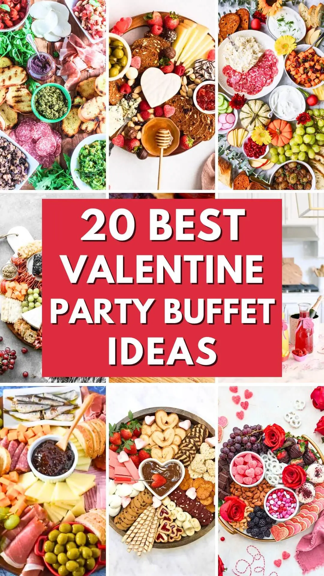 20 Best Valentine's Day Party Buffet Ideas