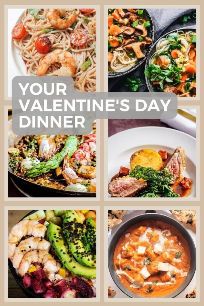 Romantic dinner recipes for Valentine's Day