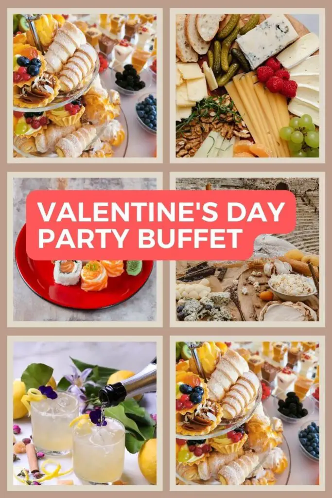 Valentine’s Day Party Buffet Ideas