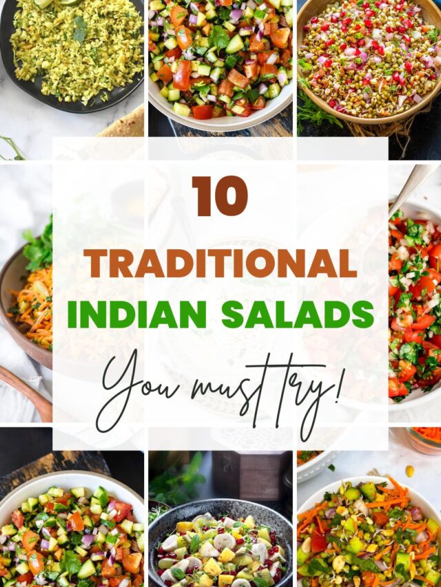 10 Traditional Indian Salads