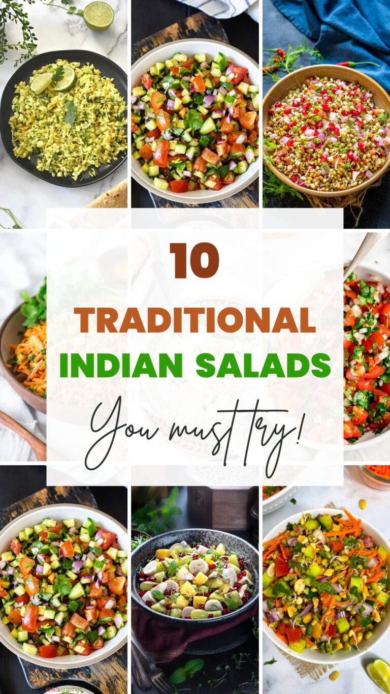 10 Traditional Indian Salads