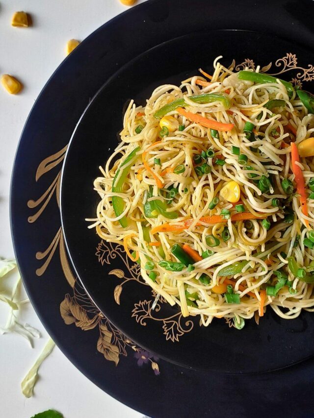 veg hakka noodles recipe