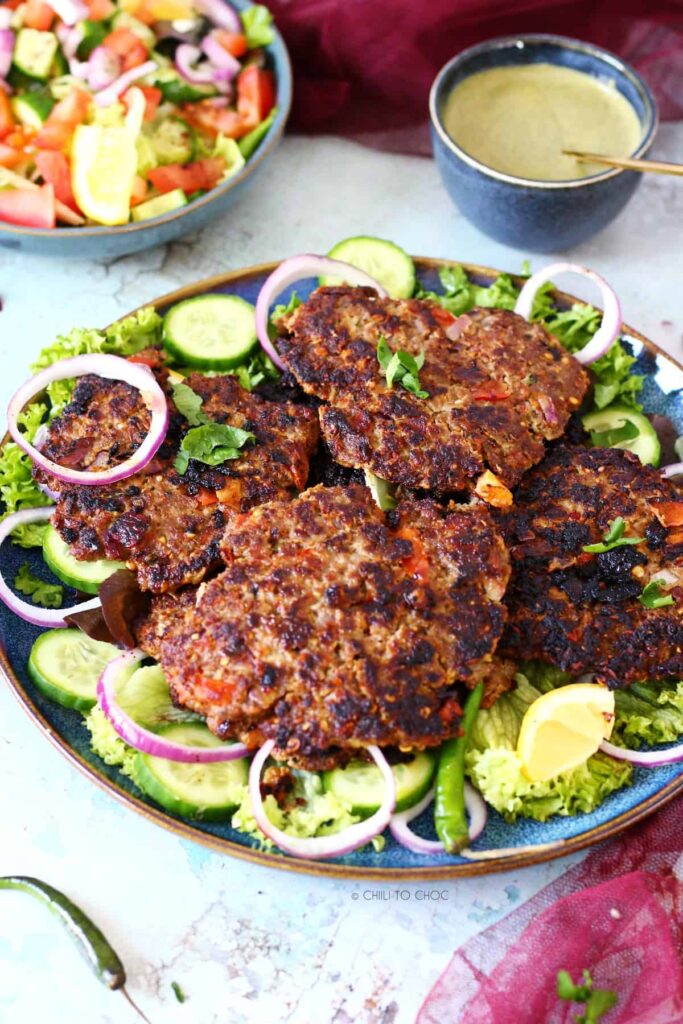 Pakistani Chapli Kebab