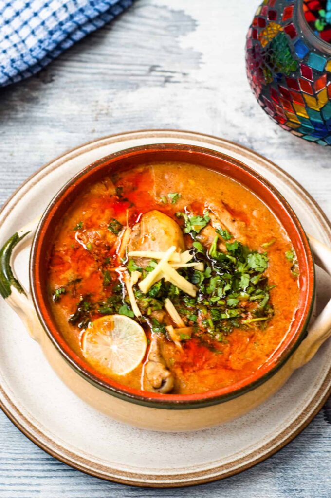 Delicious Pakistani Chicken Nihari Dish