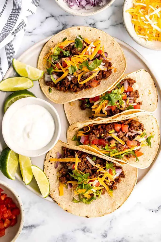 Mexican Inspired Beef Tacos