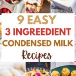 9 Easy 3 Ingredient Condensed Milk Recipes