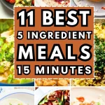 5 Ingredient Meals in 15 Minutes