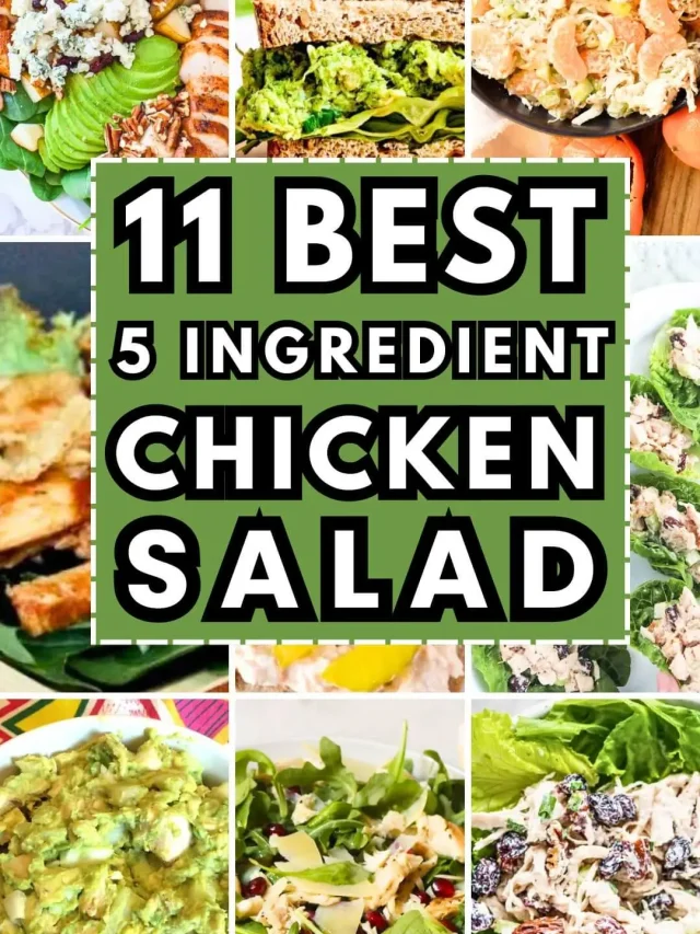 5-ingredient Chicken Salad Recipes