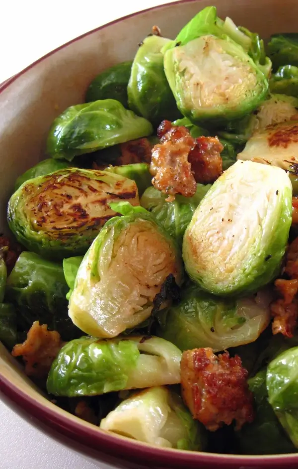 Brussels Sprouts with Sausage