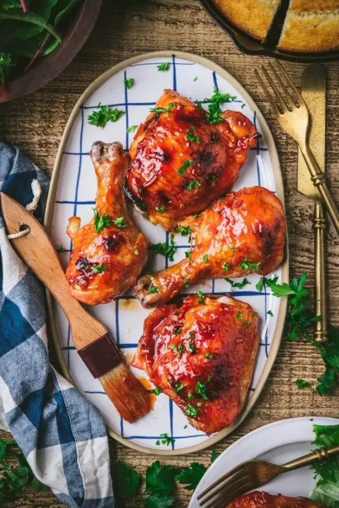 3-Ingredient Glazed Apricot Chicken