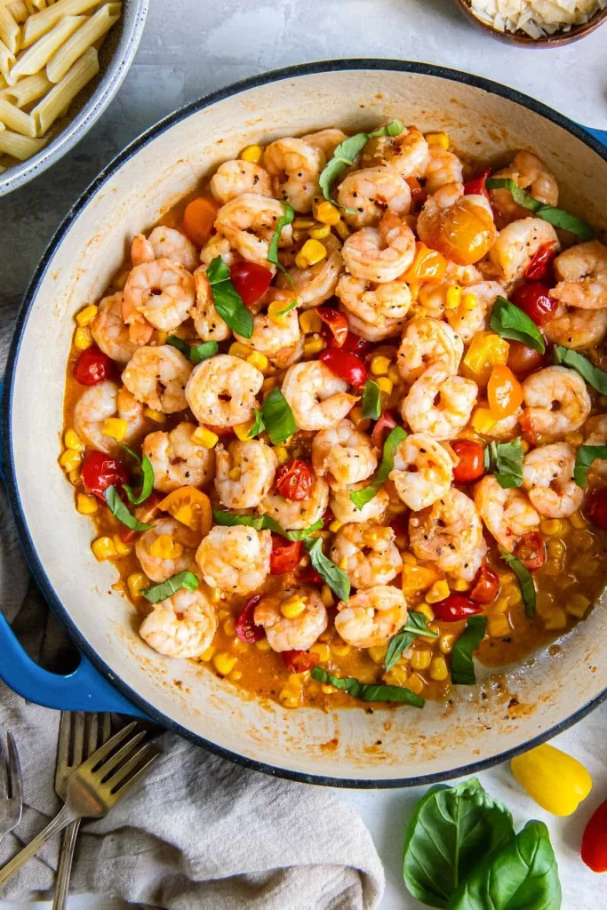 Summer Shrimp Scampi