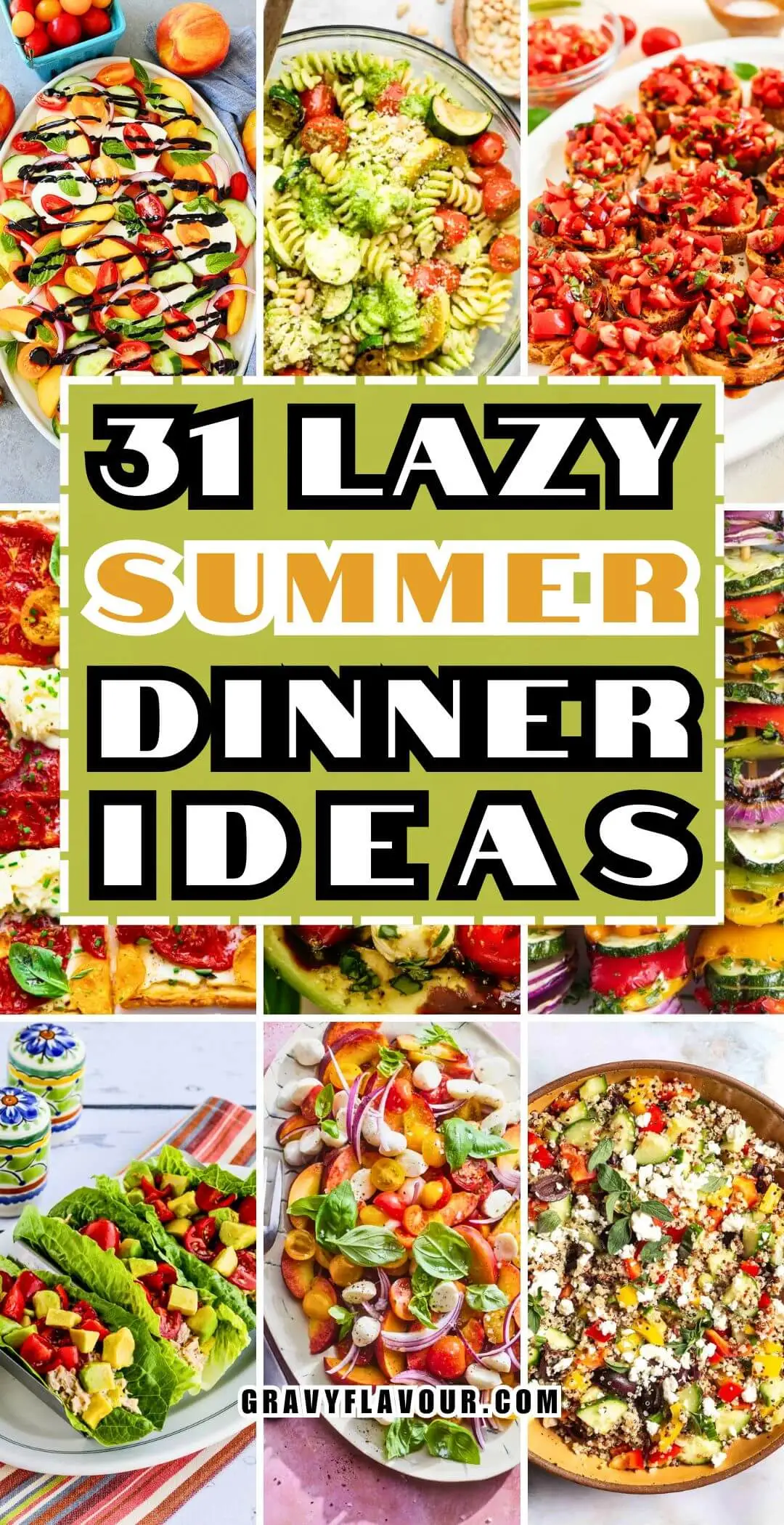 31 Lazy Summer Dinner Ideas to Beat the Heat