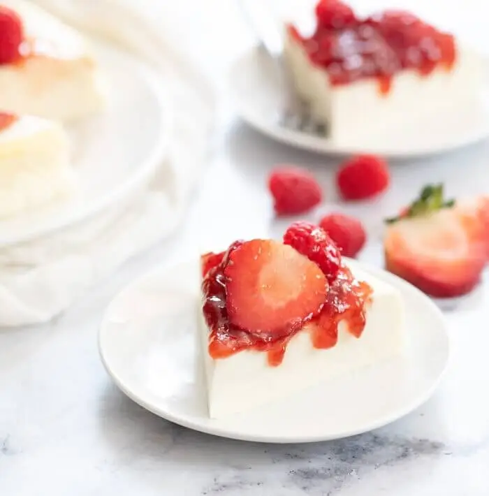 3 Ingredient Healthy Cheesecake