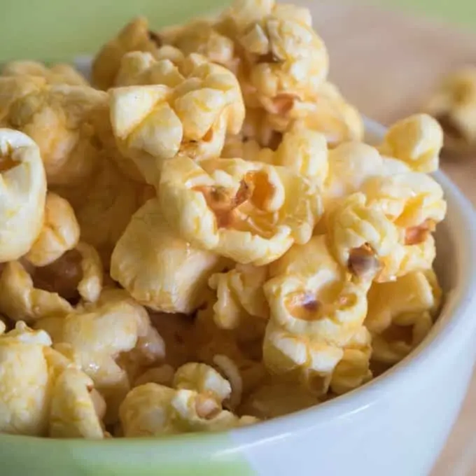 3 Ingredient Caramel Popcorn