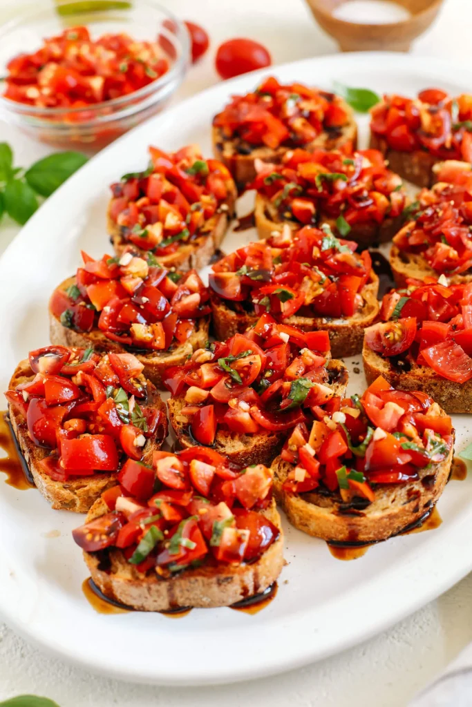 Tomato and Basil Bruschetta