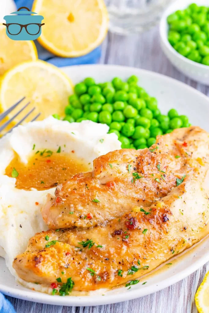 Crock Pot Lemon Garlic Chicken