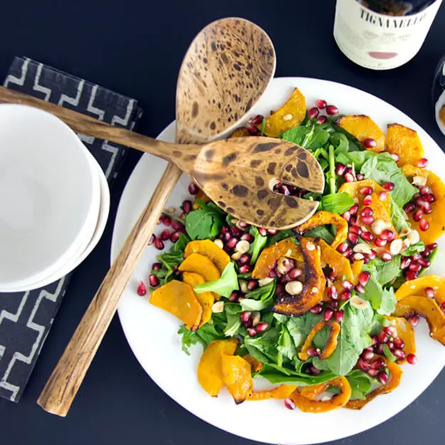 Winter Squash & Arugula Salad