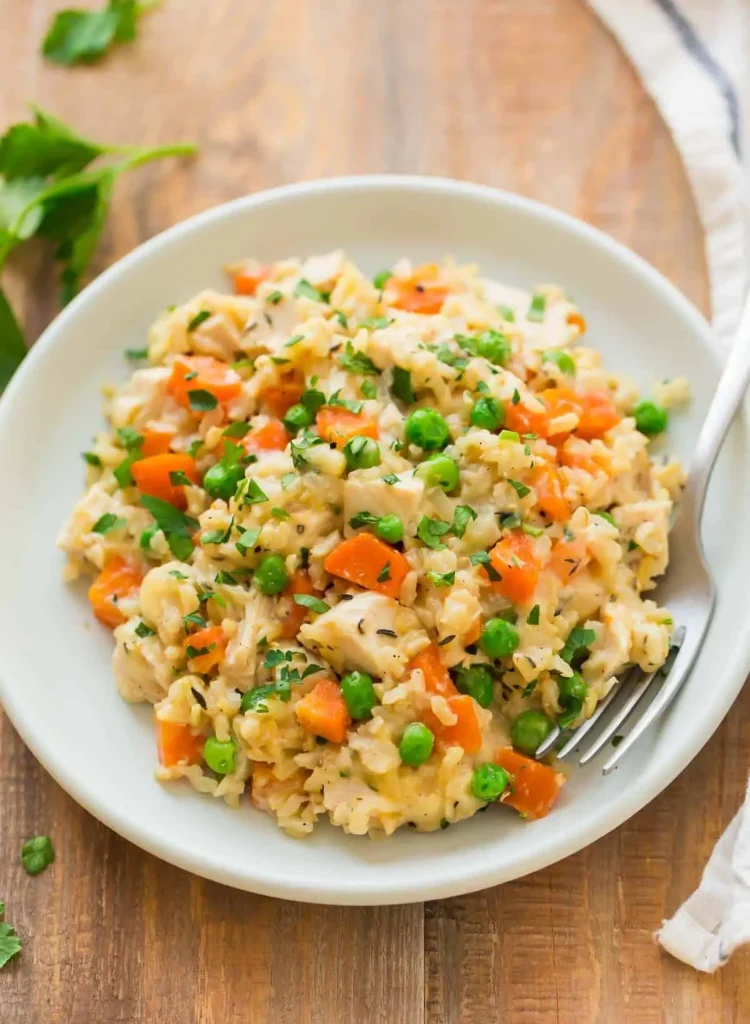 Crockpot Chicken and Rice