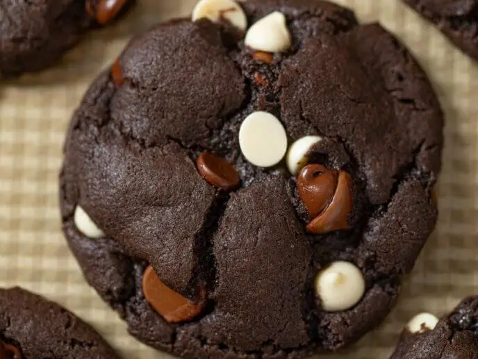 Triple Chocolate Cookies