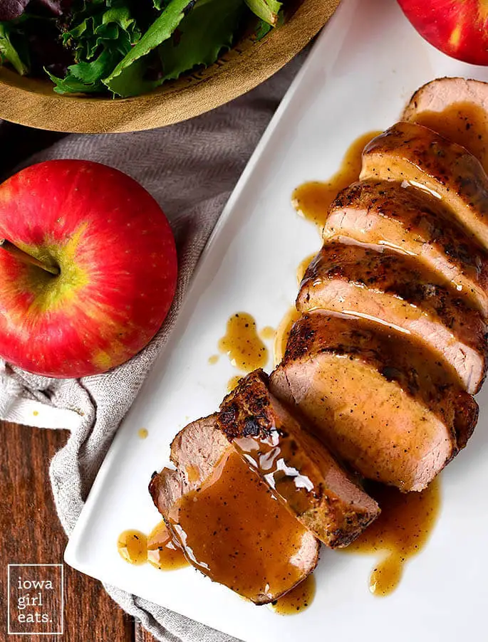 Maple-Dijon-Cider Pork Tenderloin