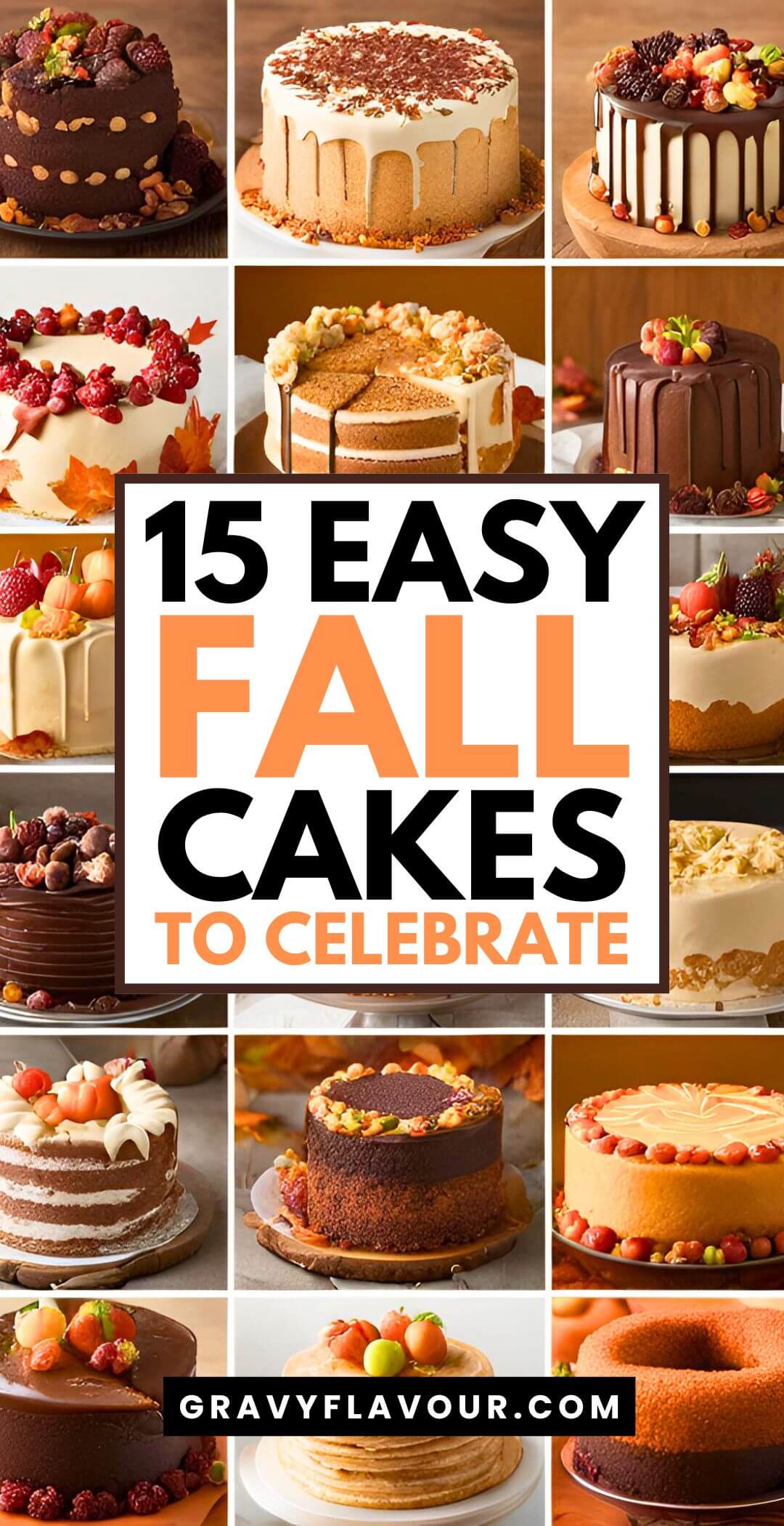 15 Easy Fall Cakes to Celebrate the Season