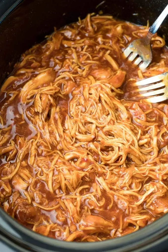 Crockpot BBQ Pulled Chicken