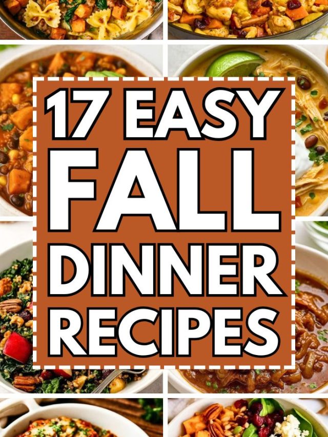 Easy Fall Dinner Recipes
