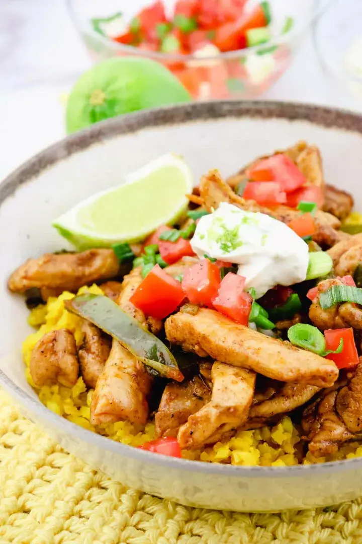 Keto Chicken Bowls - Southwest Style Low Carb Recipe