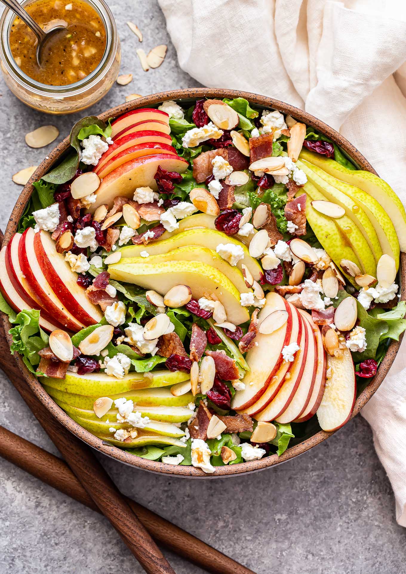 Autumn Apple and Pear Salad