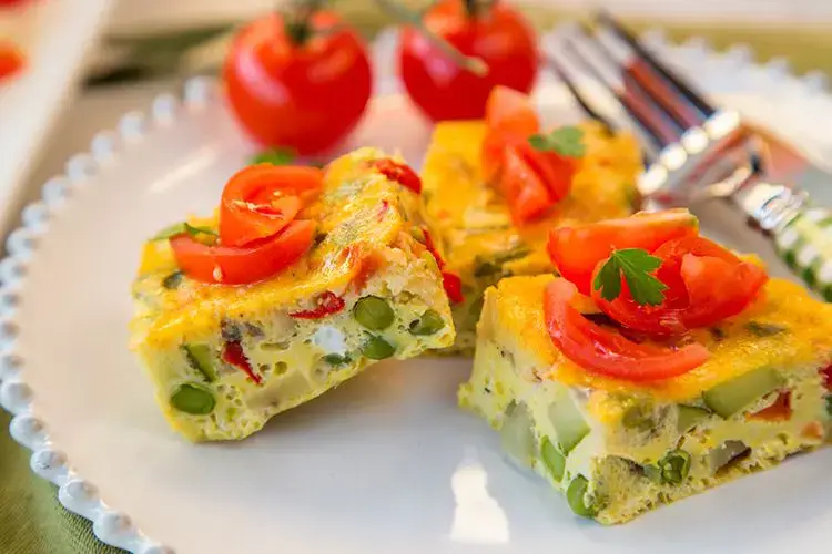 Slow Cooker Vegetable Omelette Recipe