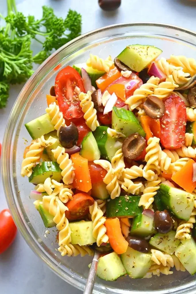 Low-Calorie Pasta Salad