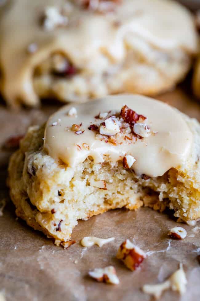 Pecan Maple Cookies