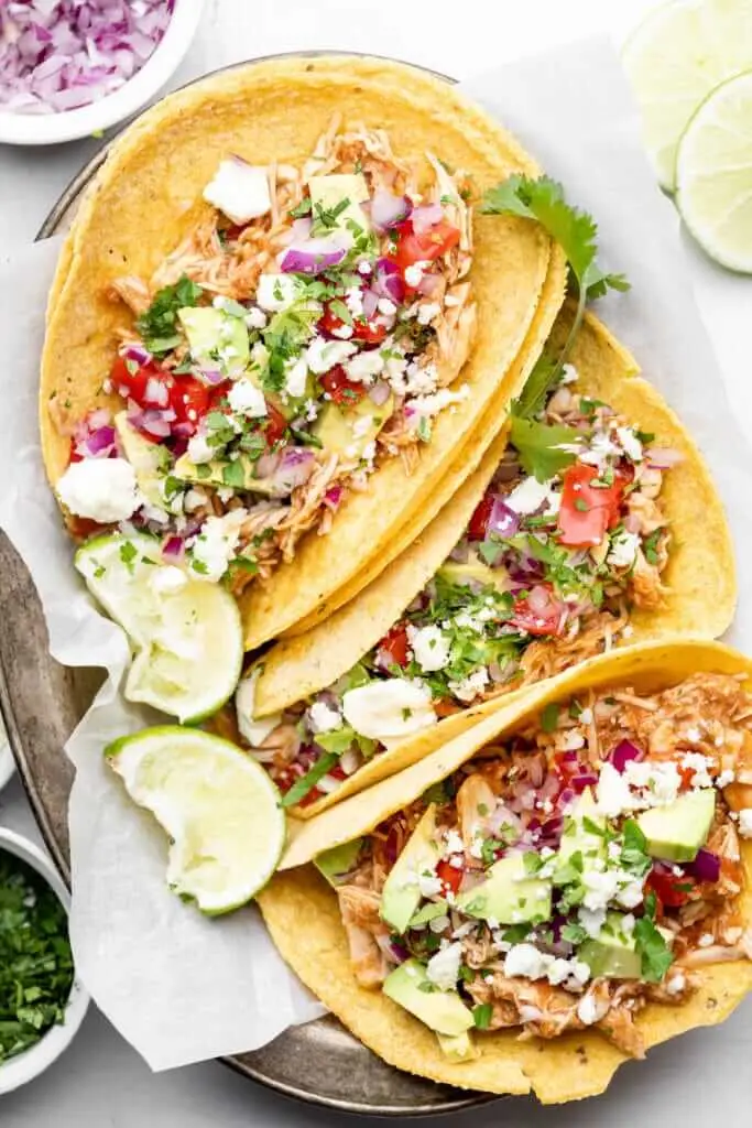 Slow Cooker Chicken Tacos