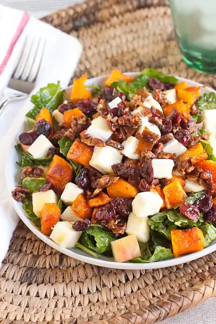 Sweet & Salty Fall Harvest Salad