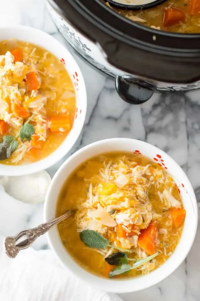 Slow Cooker Chicken & Butternut Squash Stew