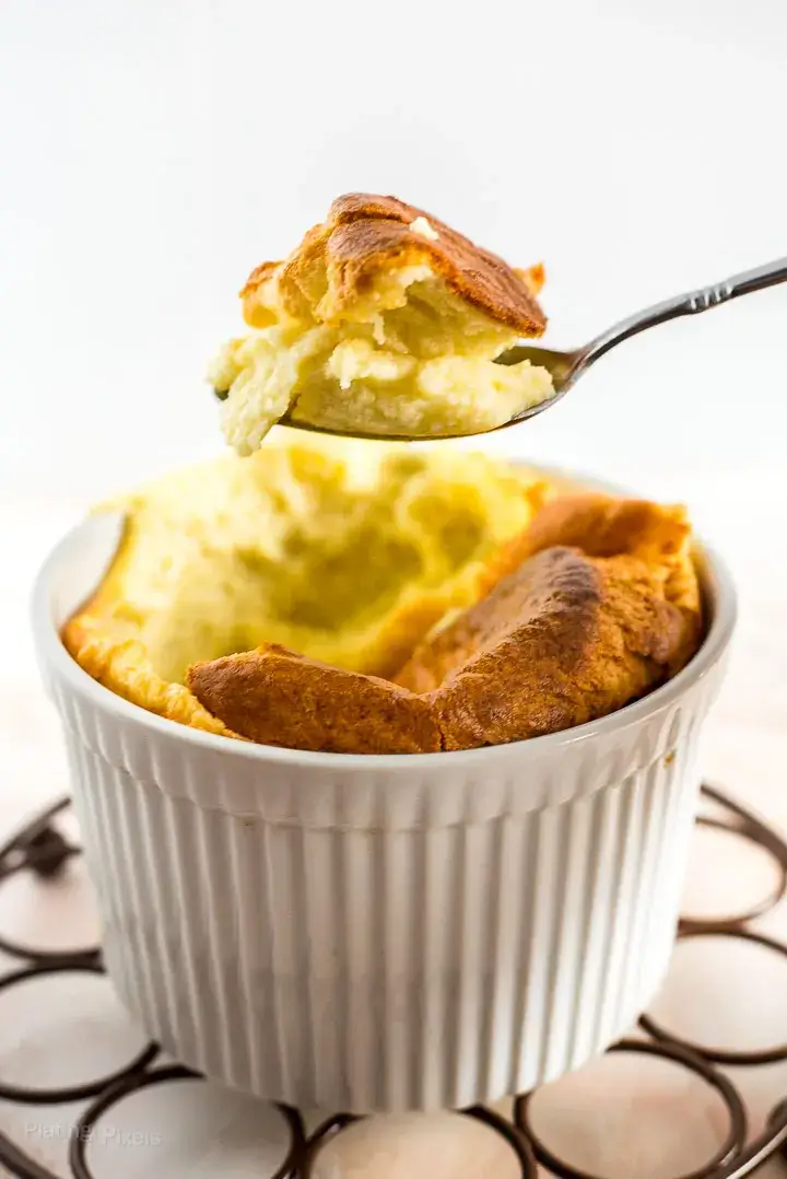 Easy Cheese Souffle with Brie