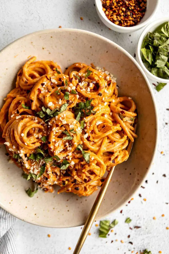 Roasted Red Pepper Pasta