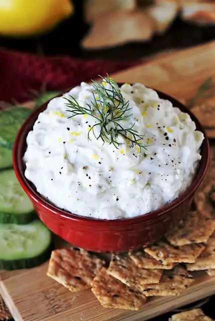 Creamy Feta Dip - The Mediterranean Dish