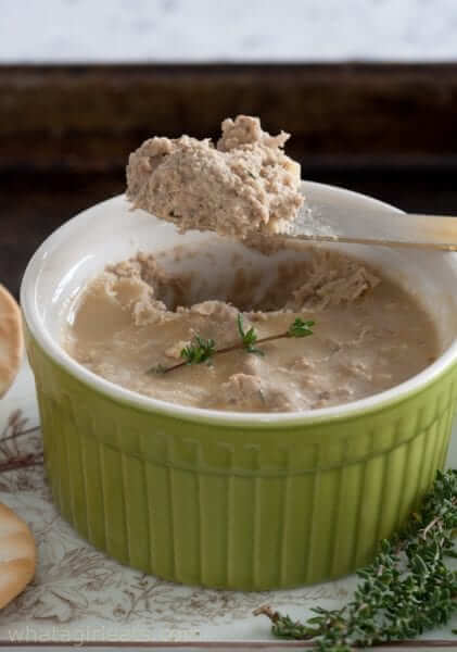 Chicken Liver Pate with Apples and Brandy