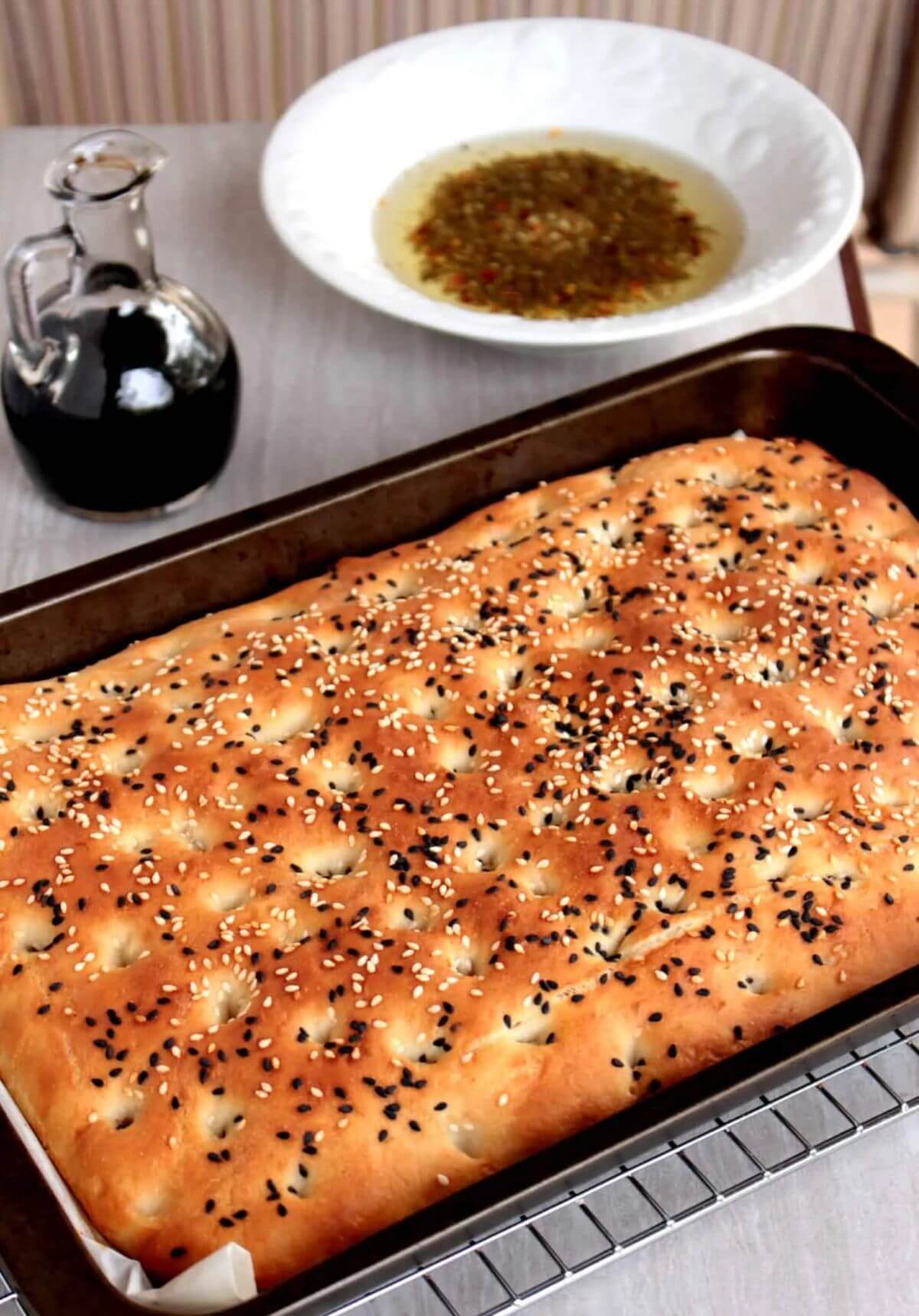 Greek Flatbread - The Mediterranean Dish