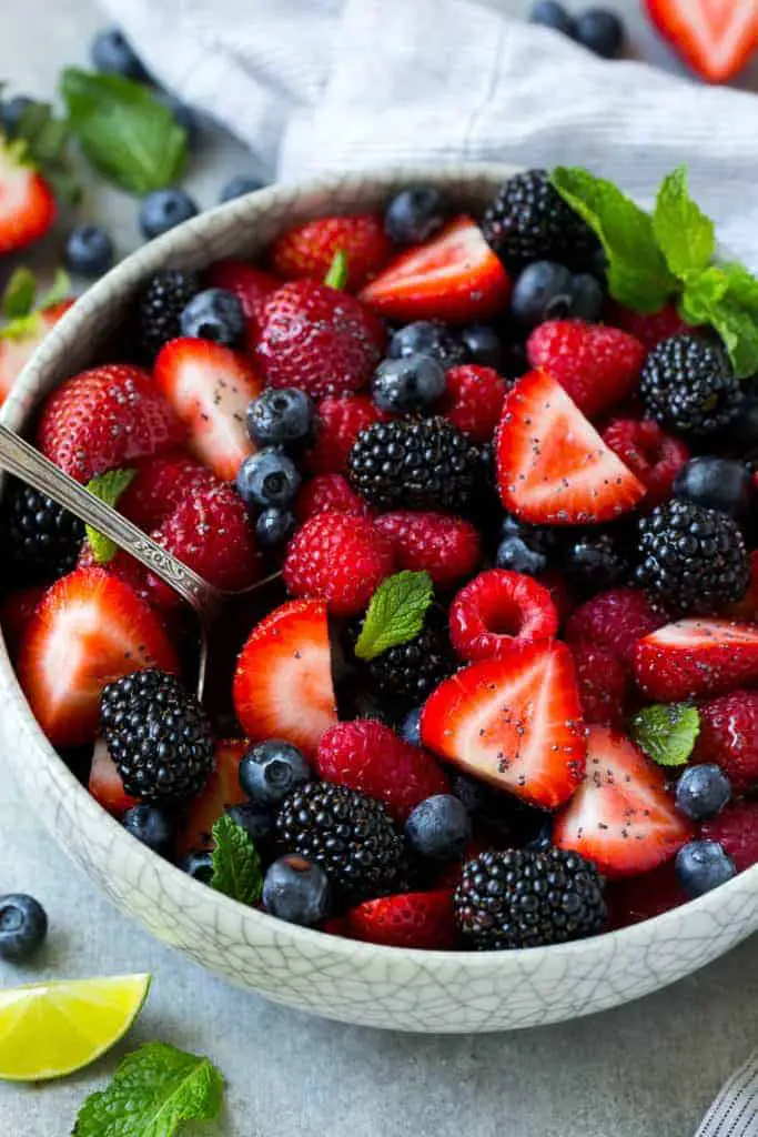 Mixed Berry Fruit Salad from Healthy Fitness Meals