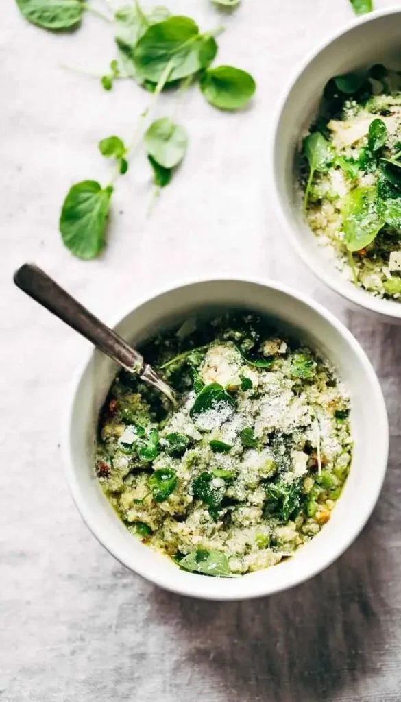 Crockpot Quinoa Chicken Primavera