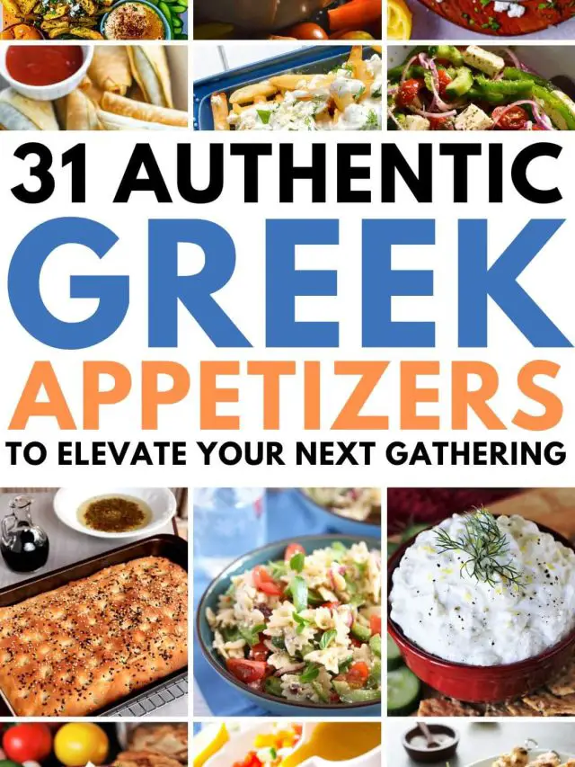 Authentic Greek Appetizers