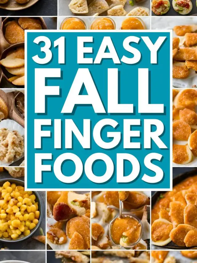 Fall Finger Foods