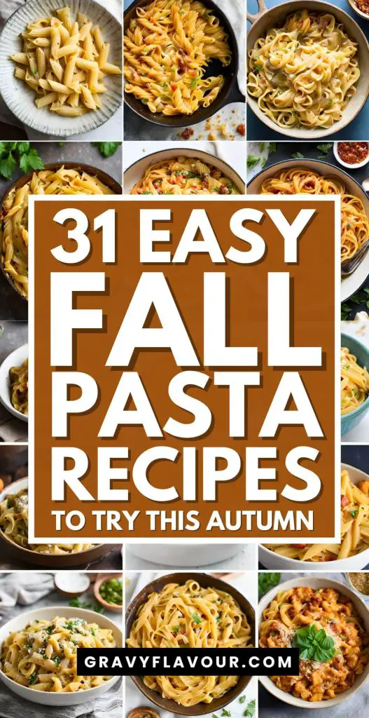 Fall Pasta Recipes