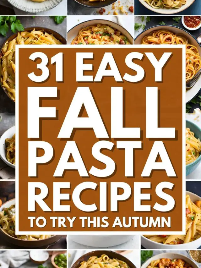 Fall Pasta Recipes