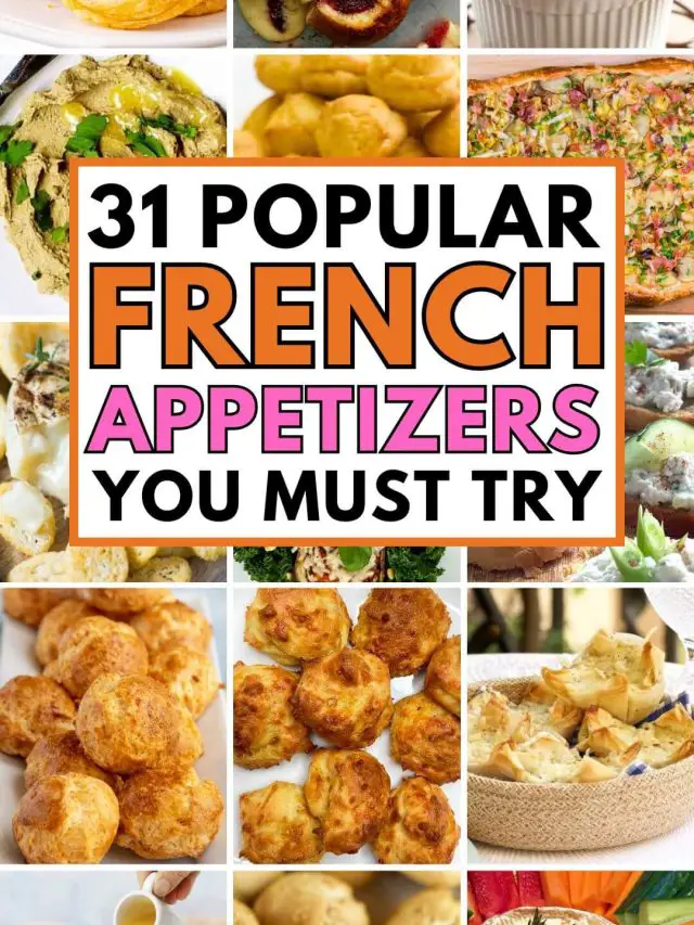 Popular French Appetizers