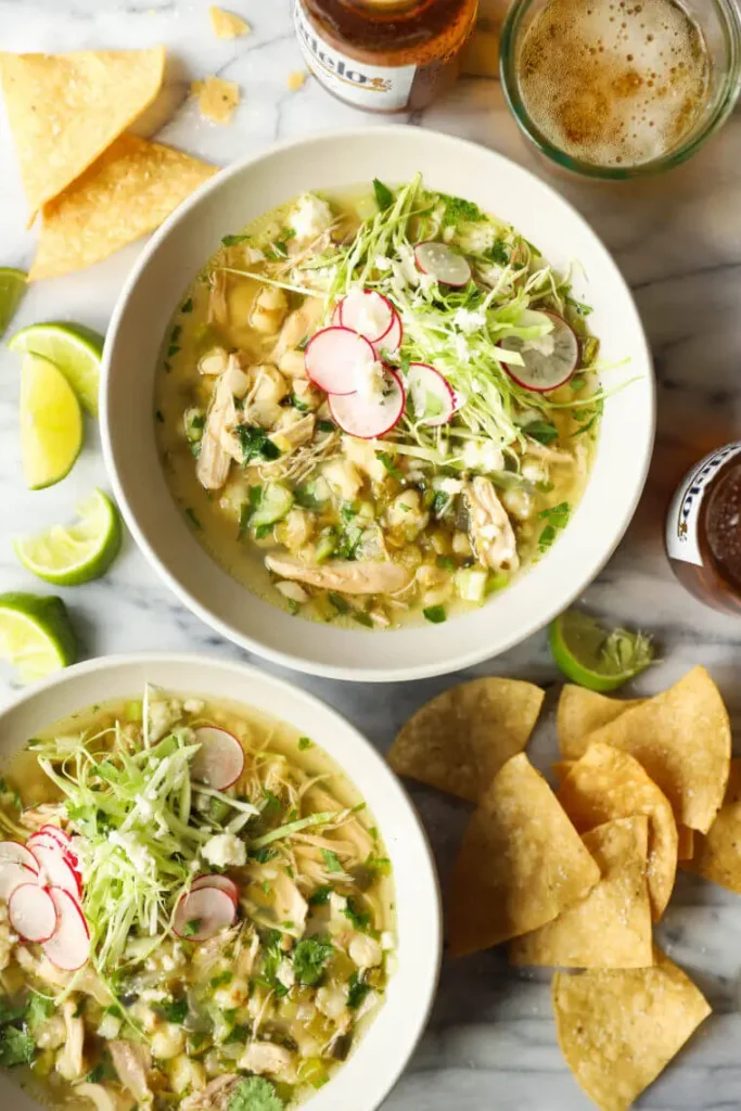 Slow Cooker Chicken Posole