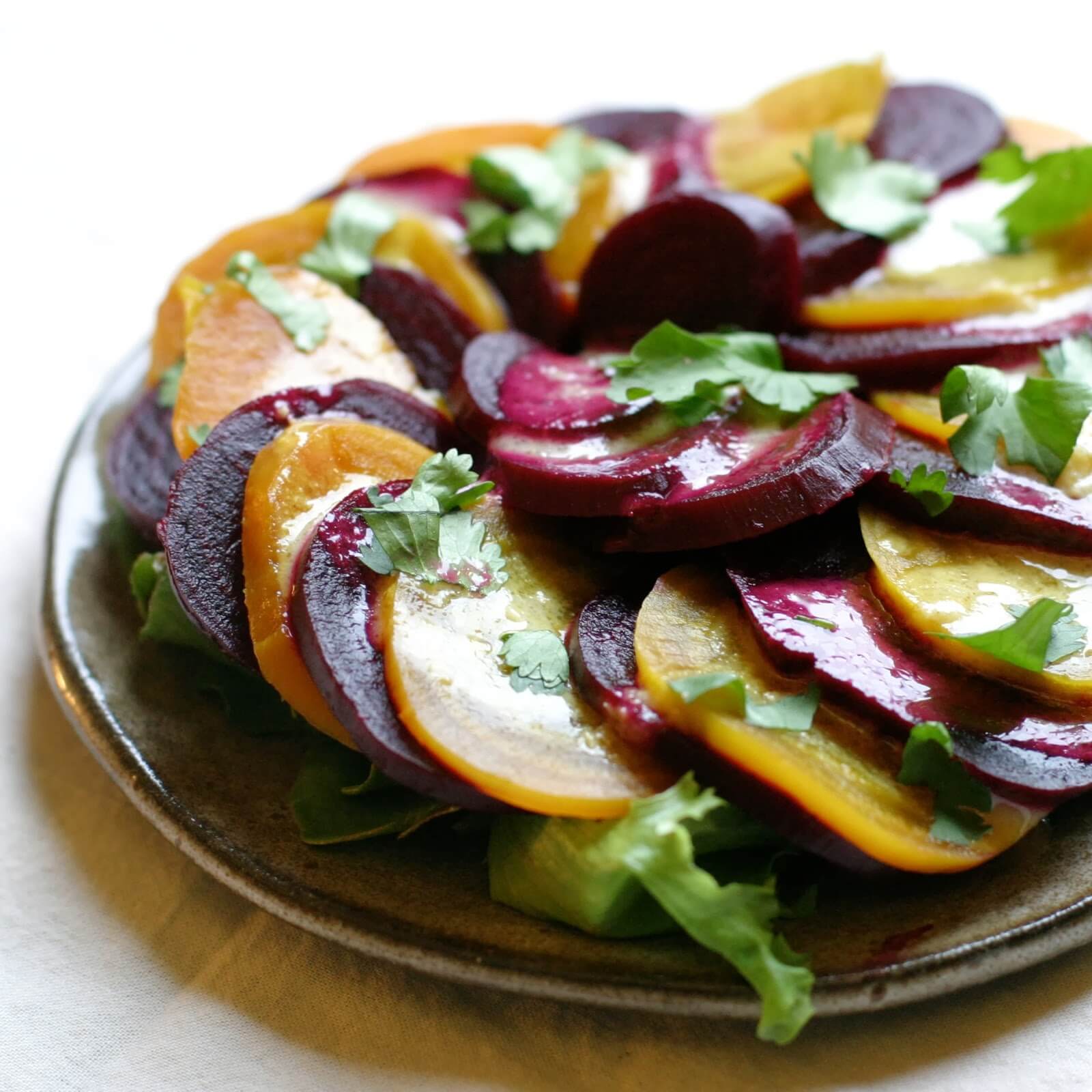 Creamy Lemon Dijon Beet Salad